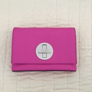 Never used Kate Spade bright pink hand bag